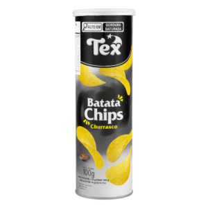 BATATA SABOR CHURRASCO TUBO TEX 100G
