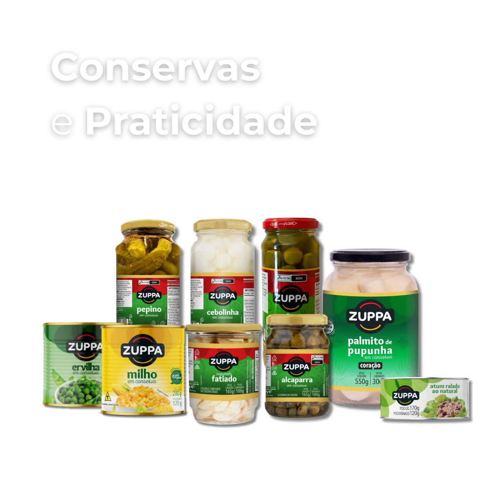 Conservas e praticidade