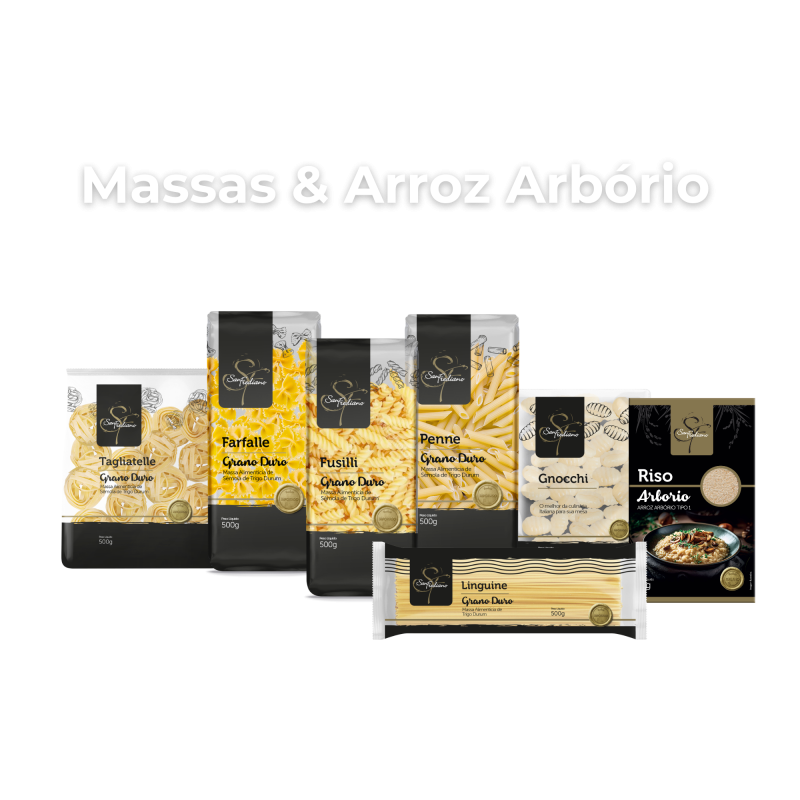 massas e arborio